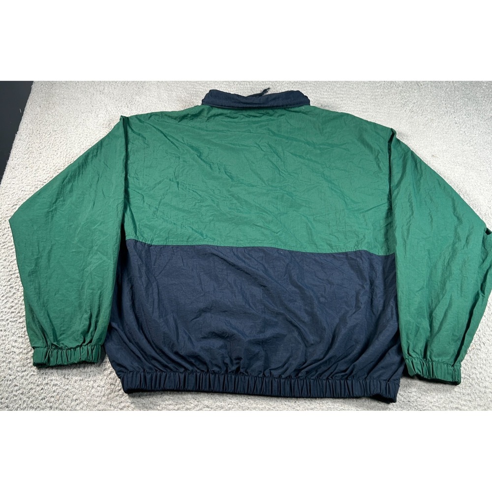 Vintage Dartmouth College Windbreaker Jacket Mens XL Colorblock Cable Sportswear - Picture 2 of 9